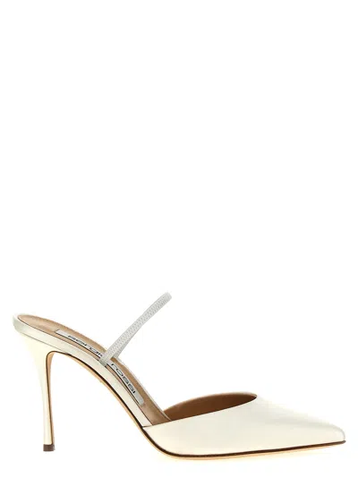 Sergio Rossi Godiva Bridal Slingback In White