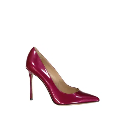 Sergio Rossi Godiva Leather Pumps In Pink