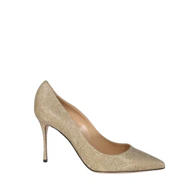 Sergio Rossi Godiva Pumps In Gold