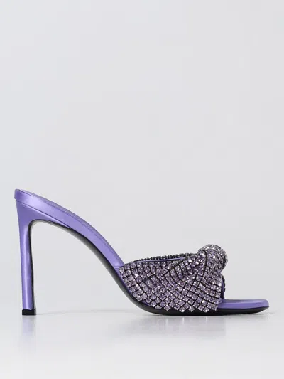 SERGIO ROSSI HEELED SANDAL SERGIO ROSSI WOMAN COLOR VIOLET,D94829019