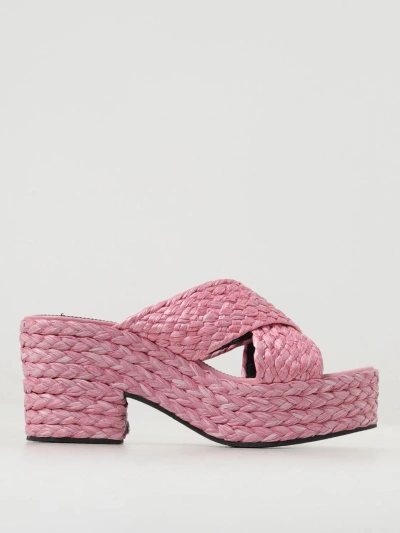 Sergio Rossi Heeled Sandals  Woman In Pink