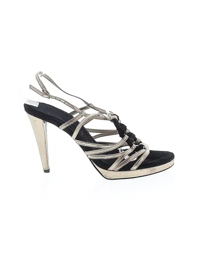 Pre-owned Sergio Rossi Heels In Silver