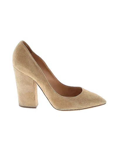 Pre-owned Sergio Rossi Heels In Tan