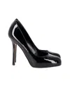 Sergio Rossi High Heel Pumps In Black Patent Leather In Black