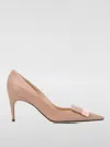 Sergio Rossi Sr1 Pointed Toe Pumps In Pink