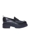 Sergio Rossi Joan Slip-on Loafers In Black