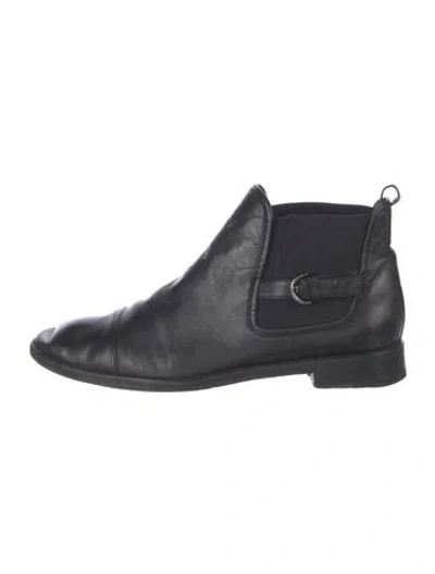 Pre-owned Sergio Rossi Leather Chelsea Boots In Multi