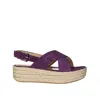 Sergio Rossi Leather Espadrilles