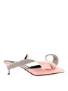 Sergio Rossi Area Marquise Mules Featuring Bow Detail In Nude & Neutrals
