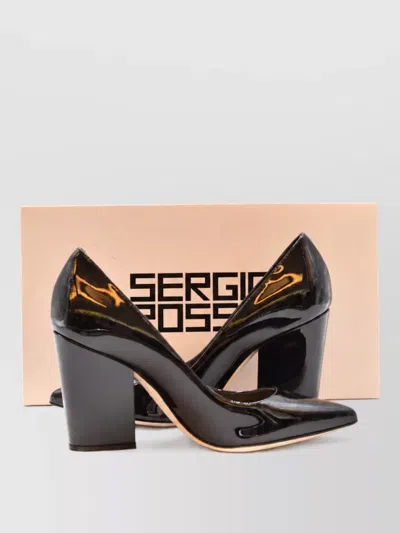Sergio Rossi Leather Pumps In Multi