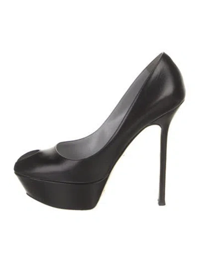 Pre-owned Sergio Rossi Leather Pumps In Black