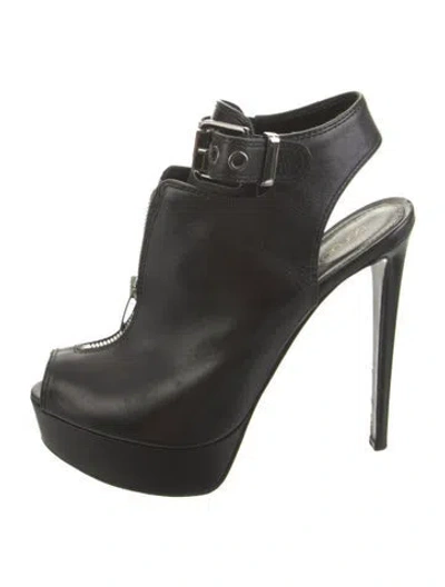 Pre-owned Sergio Rossi Leather Pumps In Black