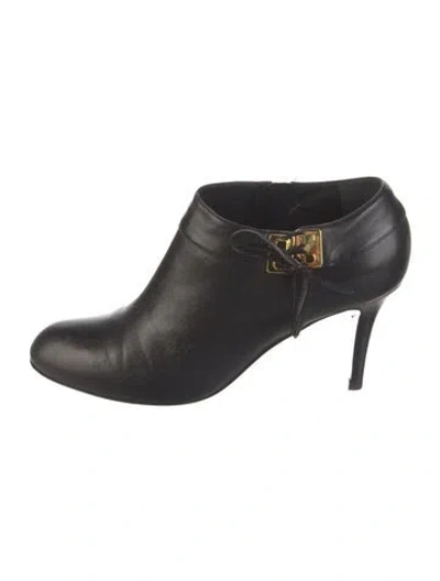 Pre-owned Sergio Rossi Leather Pumps In Black