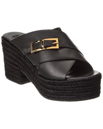 SERGIO ROSSI LEATHER SANDAL