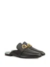 Sergio Rossi Logo-plaque Mules In Black