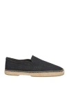 Sergio Rossi Man Sneakers Black Size 13 Textile Fibers