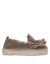 Sergio Rossi + Manebí Espadrilles In Beige