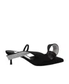 Sergio Rossi Black Pointed Toe Heels In Black