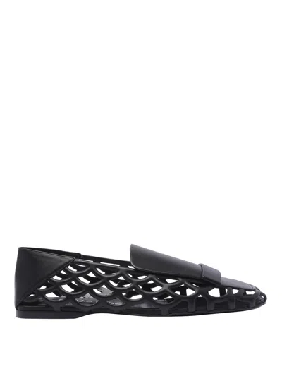 Sergio Rossi Sr1 Mermaid Loafers In Black