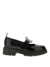 Sergio Rossi Loafers Featuring Chunky Sole And Embellished Buckle In Black