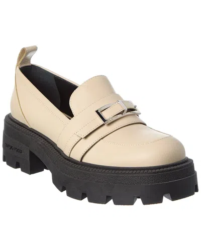 Sergio Rossi Nora 25 Leather Loafer In Multi