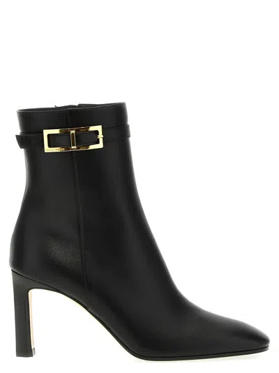Sergio Rossi The Nora Ankle Boot: A Timeless And Chic Piece For Effortlessly Stylish Women In Black