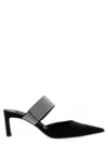 Sergio Rossi Paris Stiletto Heel Mules In Black