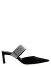 Sergio Rossi Paris Stiletto Heel Mules In Black