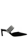 Sergio Rossi Paris Stiletto Heel Mules In Black