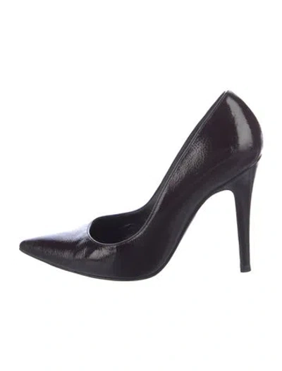 Pre-owned Sergio Rossi Patent Leather Pumps In Blue