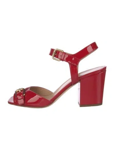 Pre-owned Sergio Rossi Patent Leather Sandals In Multi