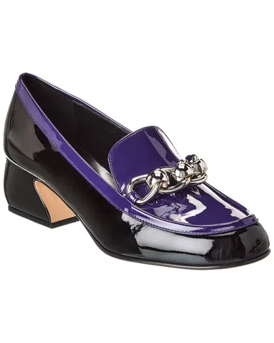 SERGIO ROSSI PATENT LOAFER