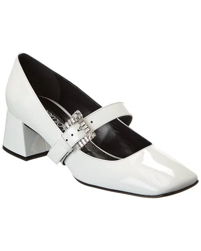 Sergio Rossi Patent Pump In White