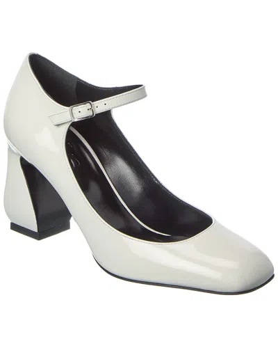 Sergio Rossi Patent Pump In White