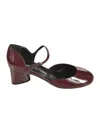 Sergio Rossi Leather Sandals In Wine