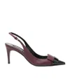 Sergio Rossi Pointed High-heeled Sandals In Black