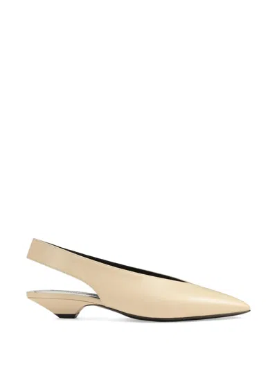 Sergio Rossi Point-toe Pumps In Neutral