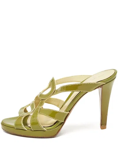 Pre-owned Sergio Rossi  110mm Open-toe Sandals