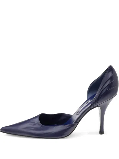 Pre-owned Sergio Rossi  95mm Pointed-toe Pumps