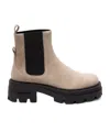Sergio Rossi Round-head Short Boots In Black