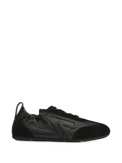 Sergio Rossi Rush Sneakers In Black