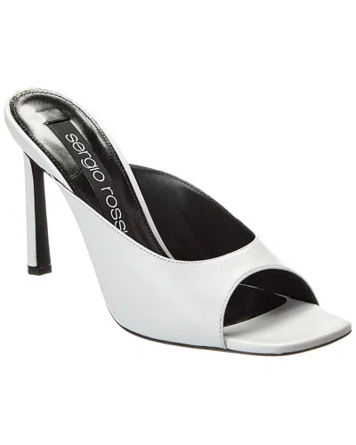 SERGIO ROSSI SERGIO ROSSI SABOT 95 LEATHER SANDAL