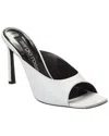 Sergio Rossi Woman Sandals White Size 7.5 Leather In White