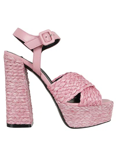 Sergio Rossi Sandal-90 In Light Rose