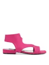 Sergio Rossi Sr Jane Cut-out Sandals In Multicolour