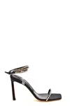 Sergio Rossi Woman Sandals Black Size 7 Textile Fibers In Black
