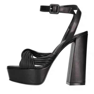 Sergio Rossi Sandals Black In Nero Scuri