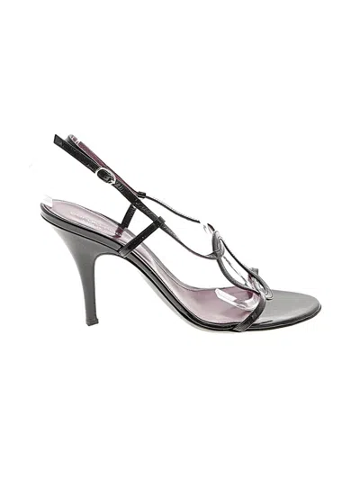 Pre-owned Sergio Rossi Sandals In Gray