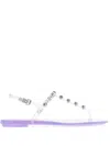 Sergio Rossi Synthetic Fibers Sandals In Wisteria