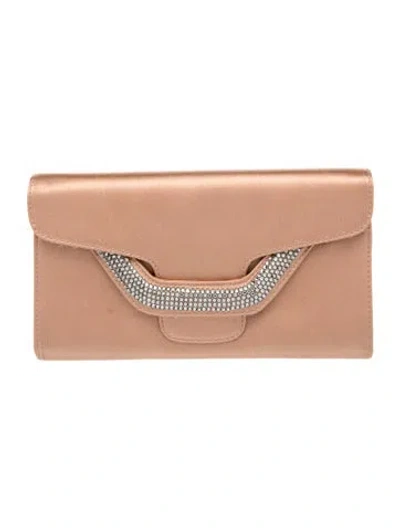 Pre-owned Sergio Rossi Satin Clutch